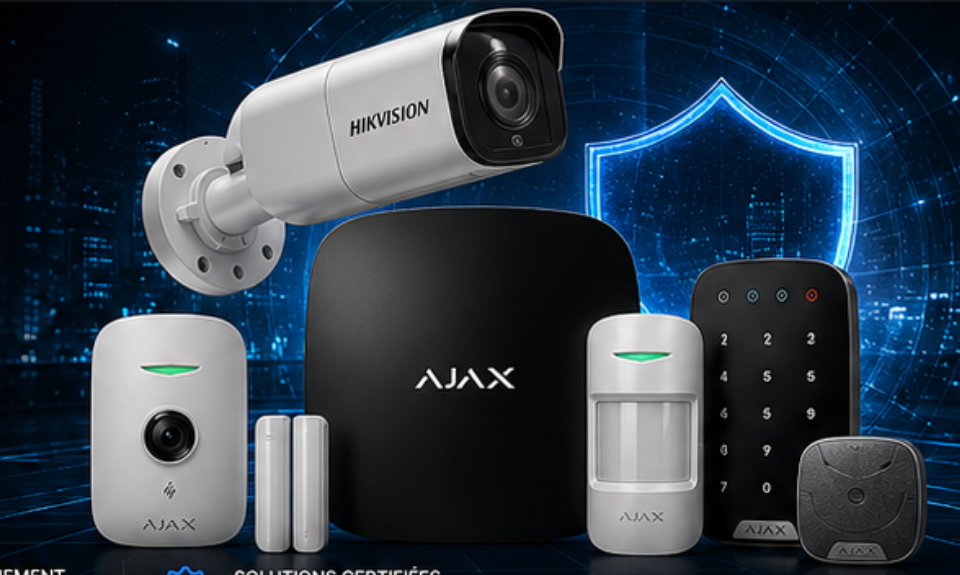 Systèmes Ajax et caméra Hikvision